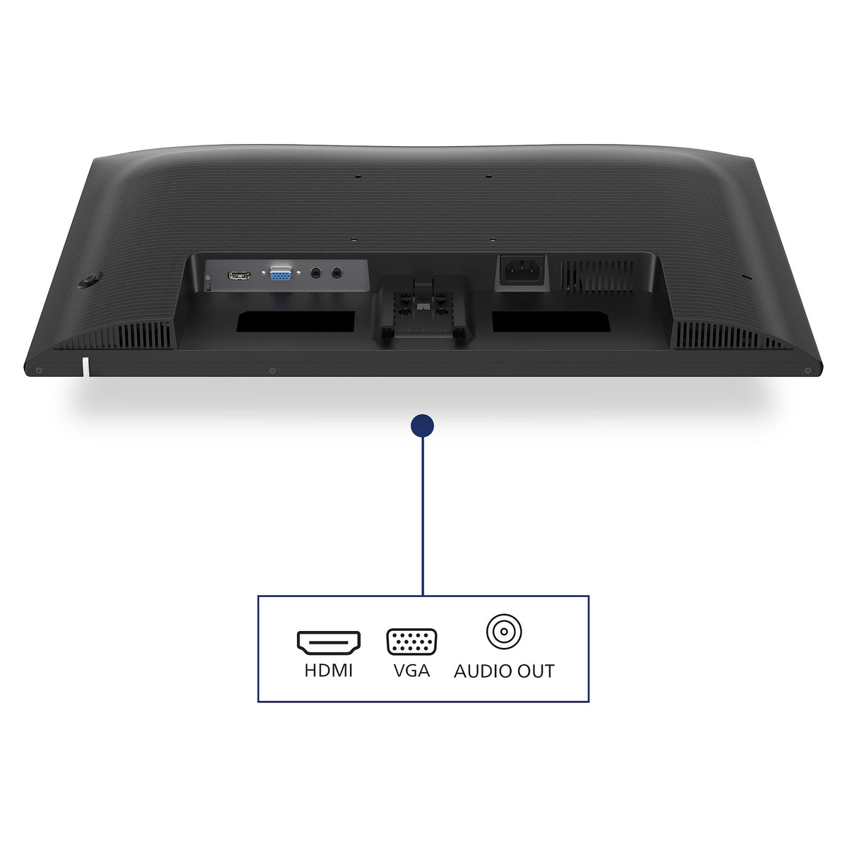 61cm/24" (1920x1080) Philips 24E1N1100A 16:9 FHD IPS 1ms 100Hz VGA HDMI Speaker Black
