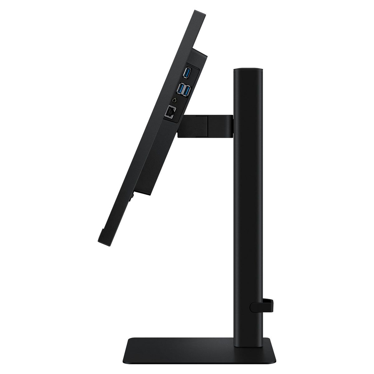 61cm/24" (2560x1440) Samsung LS24D600UAUXEN 16:9 WQHD IPS 5ms 100Hz DP HDMI USB-C Pivot KVM Black