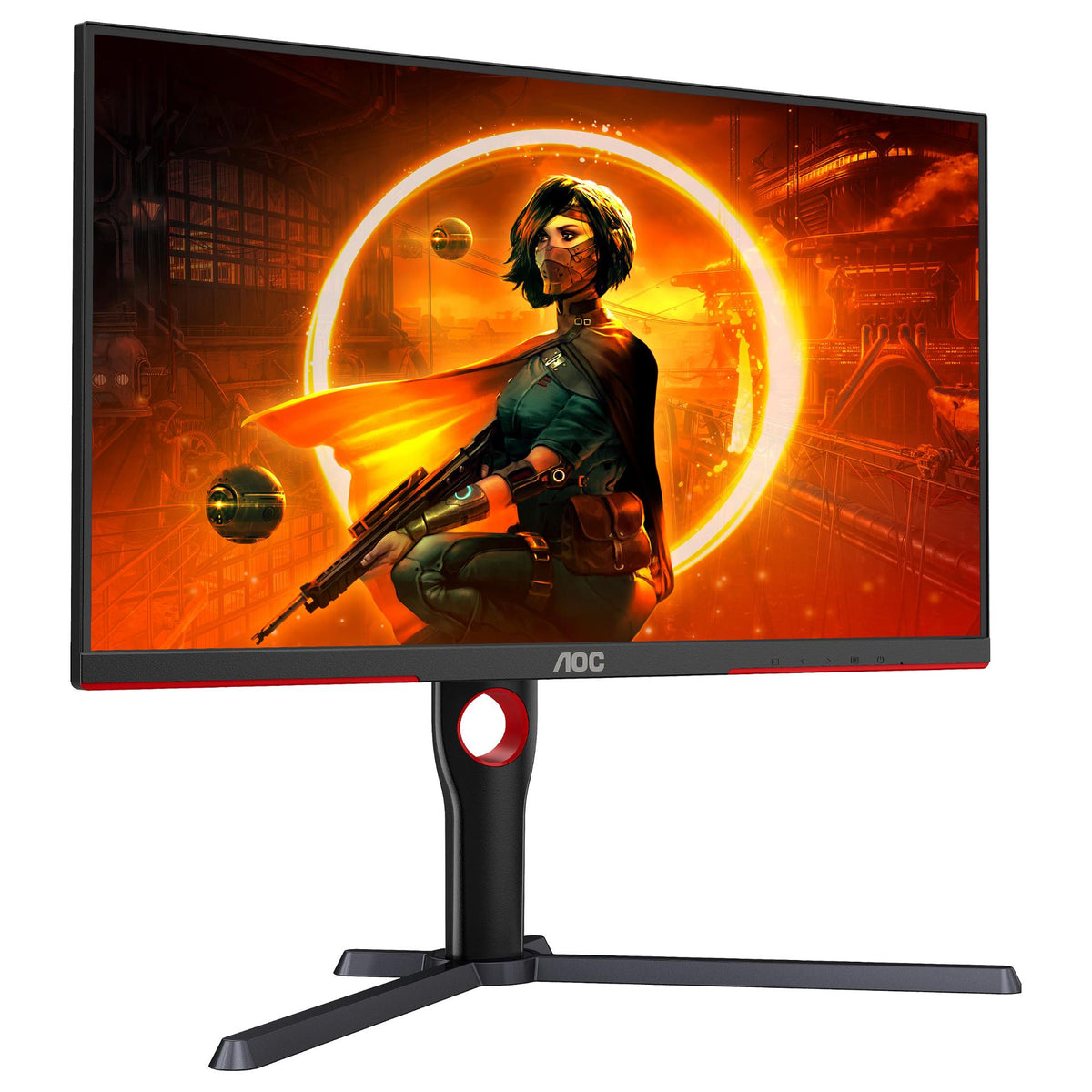 68,58cm/27" (2560x1440) AOC Gaming Q27G3XMN/BK 16:9 QHD VA 1ms 180Hz HDR1000 HDMI DP Pivot Black
