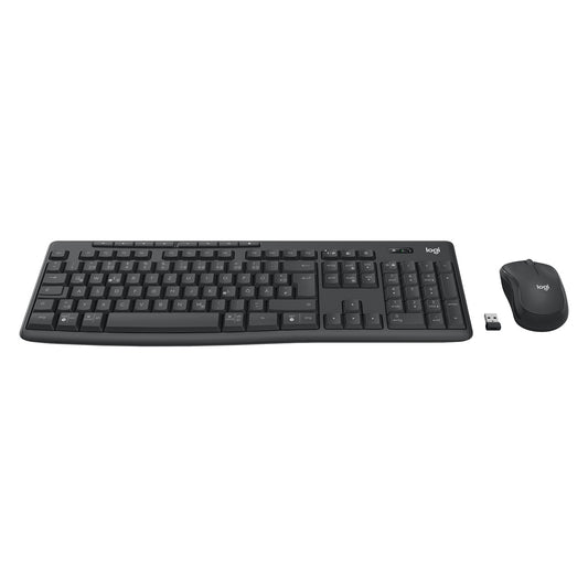 Logitech MK370 Advanced Wireless Combo Black QWERTZ DE