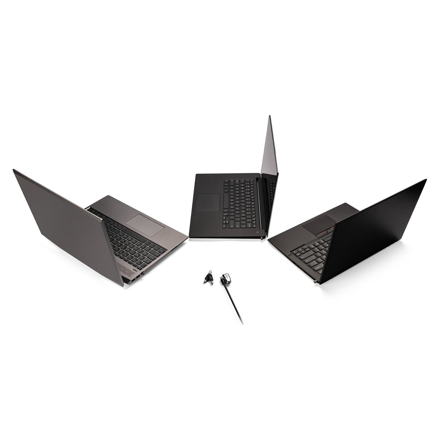 Kensington ClickSafe 2.0 Universelles 3-in-1 Laptopschloss T-Bar Nano & Wedge-Shaped