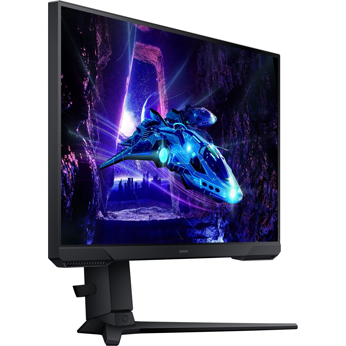 61 cm/24 Zoll (1920 x 1080) Samsung Odyssey G3 S24DG300EU 16:9 FHD VA 1 ms 180 Hz HDR10 HDMI DP Pivot Schwarz