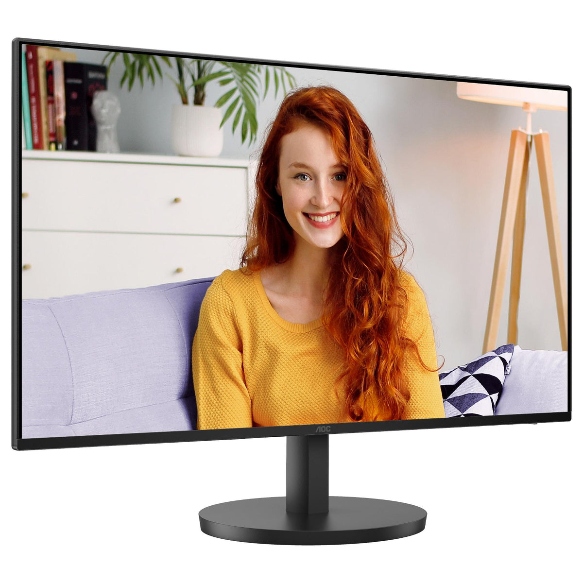 68,6cm/27" (1920x1080) AOC Basic-line 27B3HA2 16:9 FHD VA 4ms 100Hz HDMI VGA Speaker Black