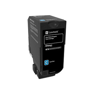 LEXMARK Toner Rck. cyan CS72x/CX725 ca. 3.000 S.