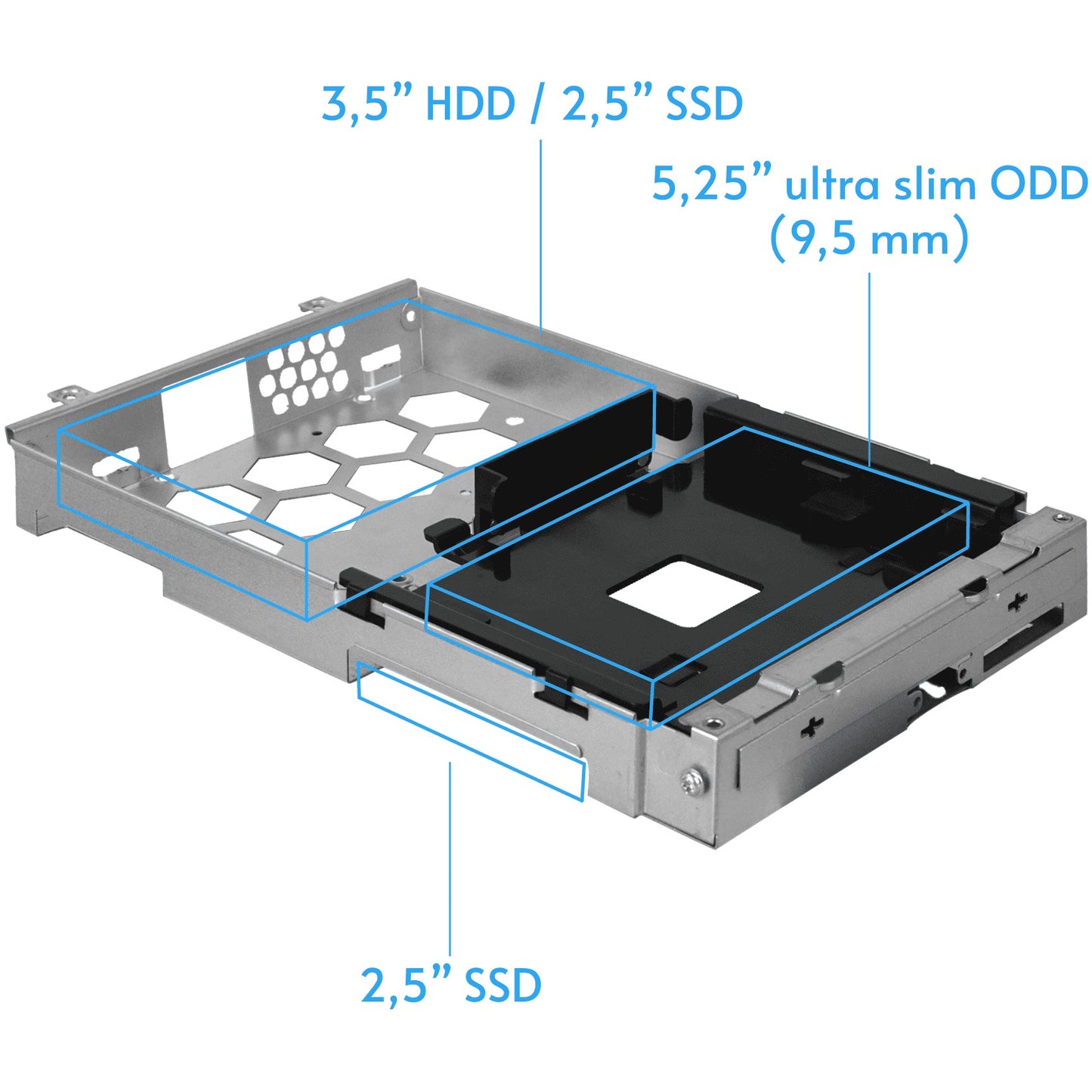 Tower 300W Chieftec UNI Series BE-10B-300 mATX