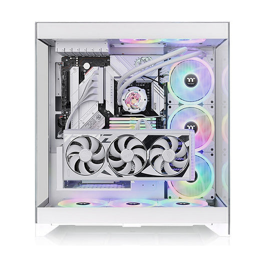 Midi Thermaltake CTE E550 TG Snow White
