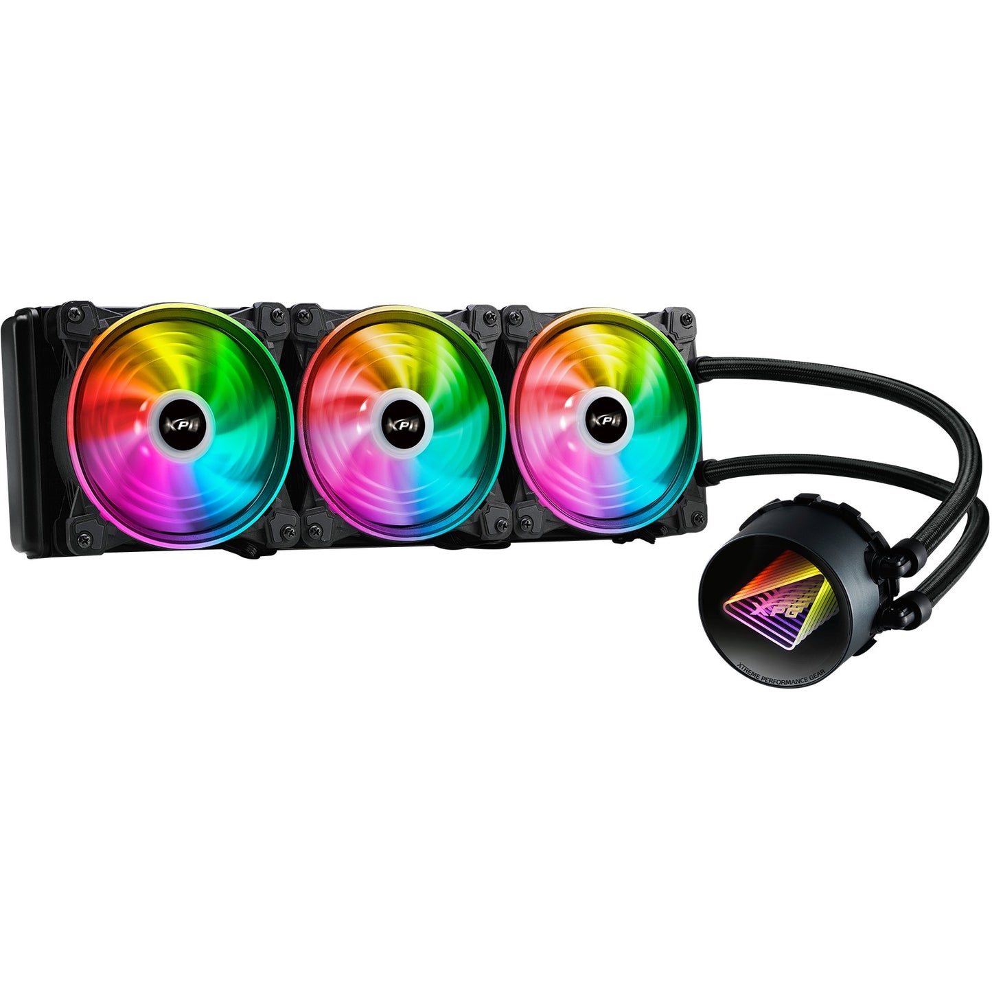 K Cooler Flüssigkeitskühlung ADATA XPG LEVANTE X 360 Black