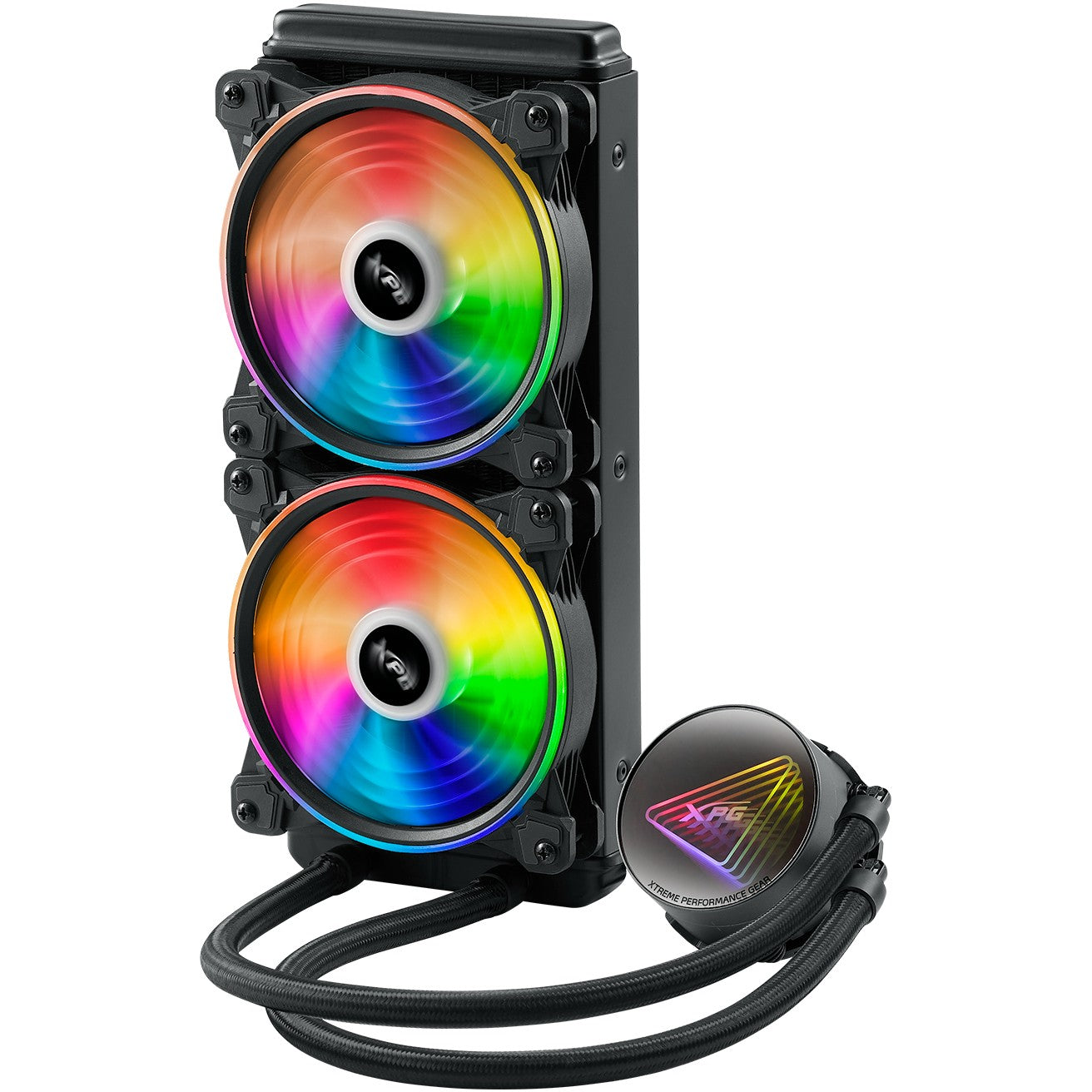 K Cooler Flüssigkeitskühlung ADATA XPG LEVANTE X 240 RGB Black