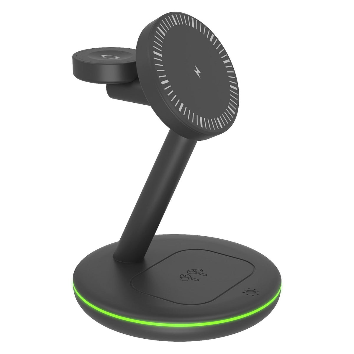ICY BOX 3-in-1 Magnetische Ladestation Apple Watch/ IPhone/ AirPods
