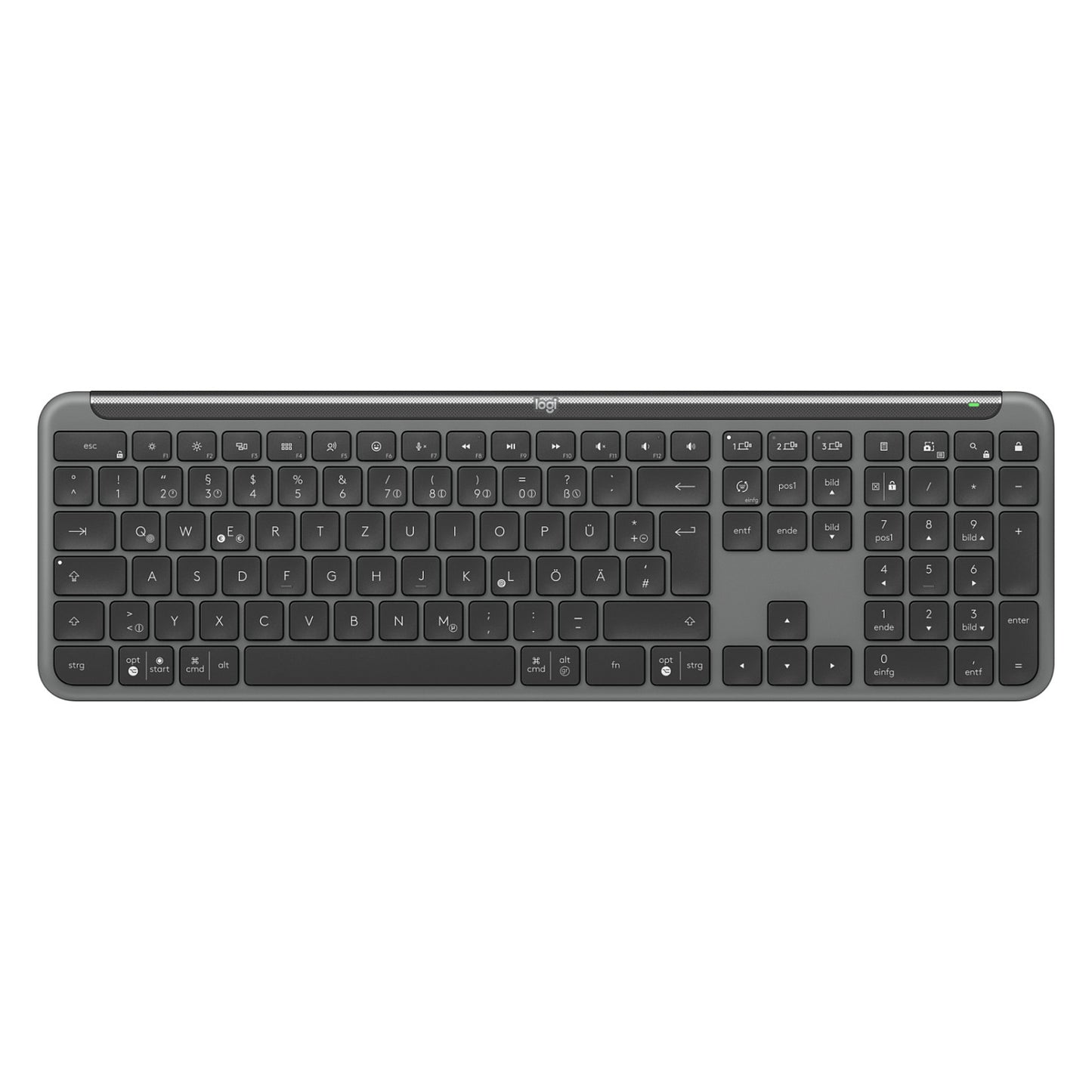 Logitech MK950 Combo Black QWERTZ DE
