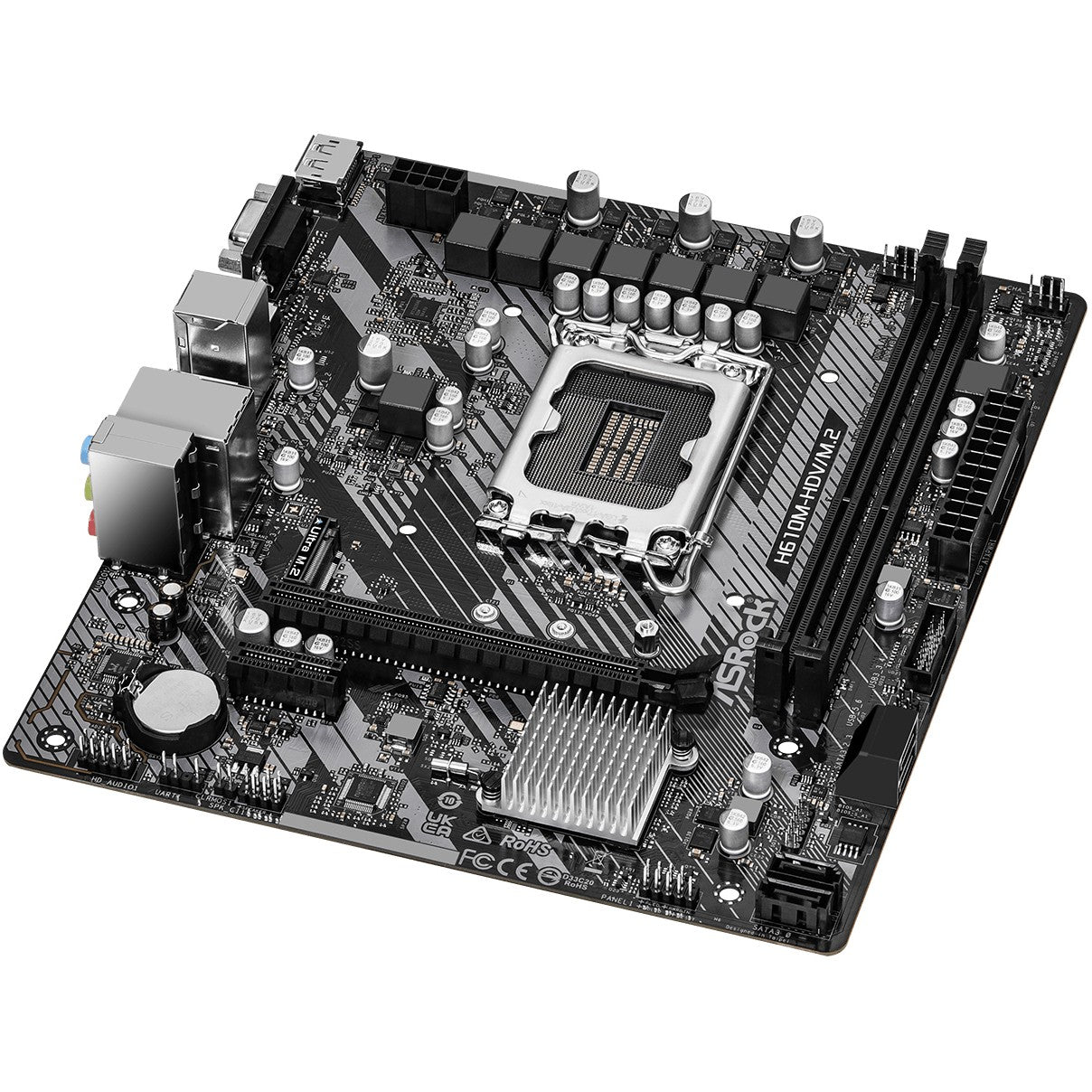 1700 ASROCK H610M-HDV/M.2 R2.0 mATX D4