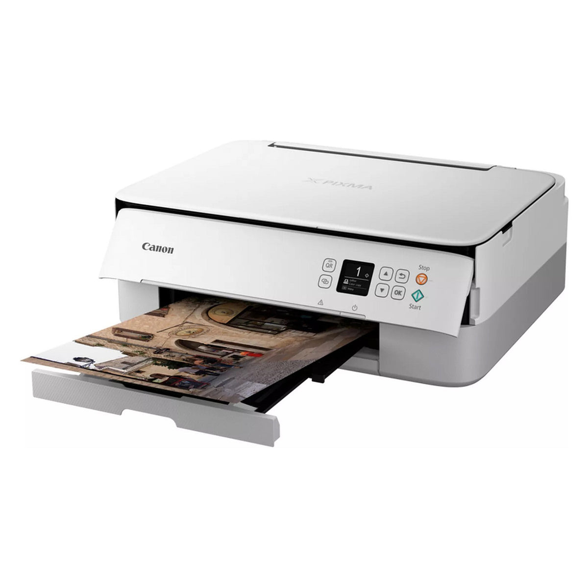 Canon PIXMA TS5351i Tinte-Multifunktionssystem 3in1 WLAN Duplex Weiß