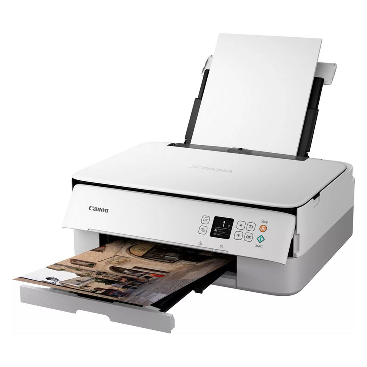 Canon PIXMA TS5351i Tinte-Multifunktionssystem 3in1 WLAN Duplex Weiß