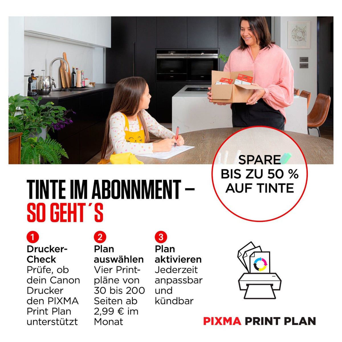 Canon PIXMA TS5351i Tinte-Multifunktionssystem 3in1 WLAN Duplex Weiß