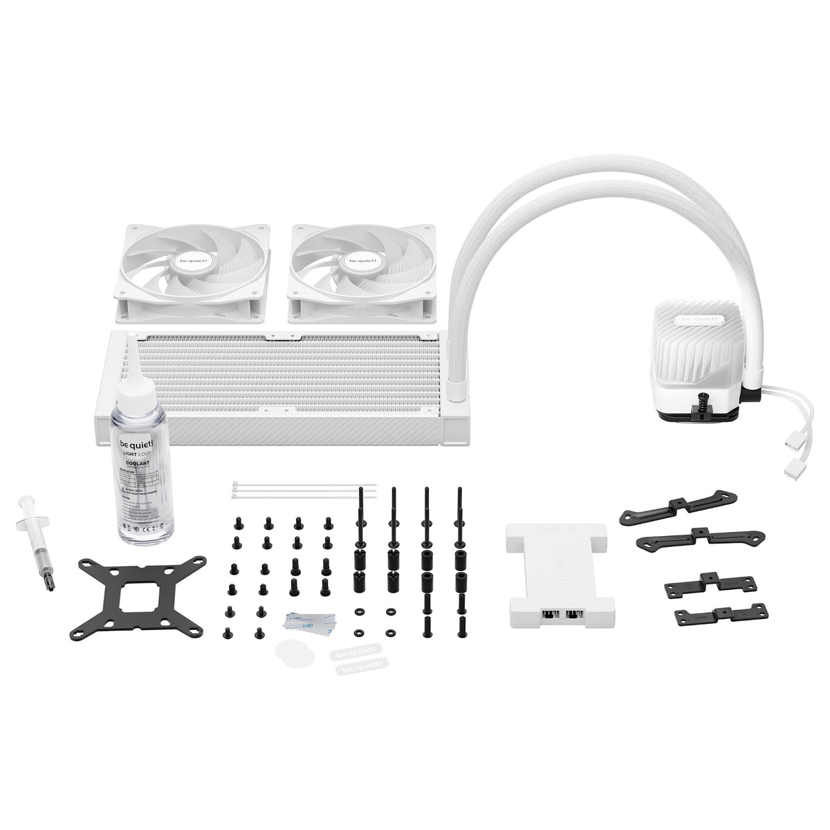 K Cooler Wasserkühlung be quiet! LIGHT LOOP 240mm ARGB White