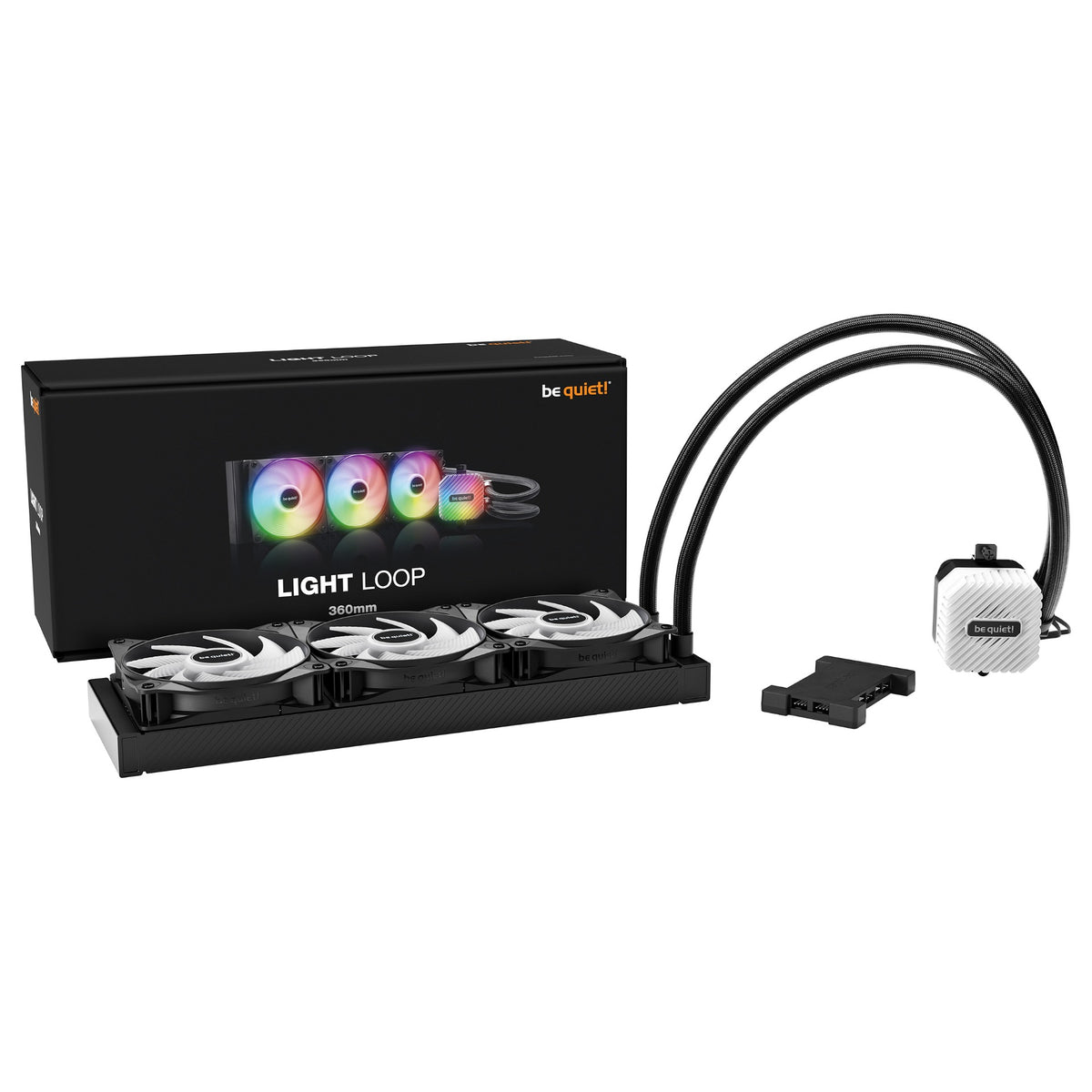 K Cooler Wasserkühlung be quiet! LIGHT LOOP 360mm ARGB