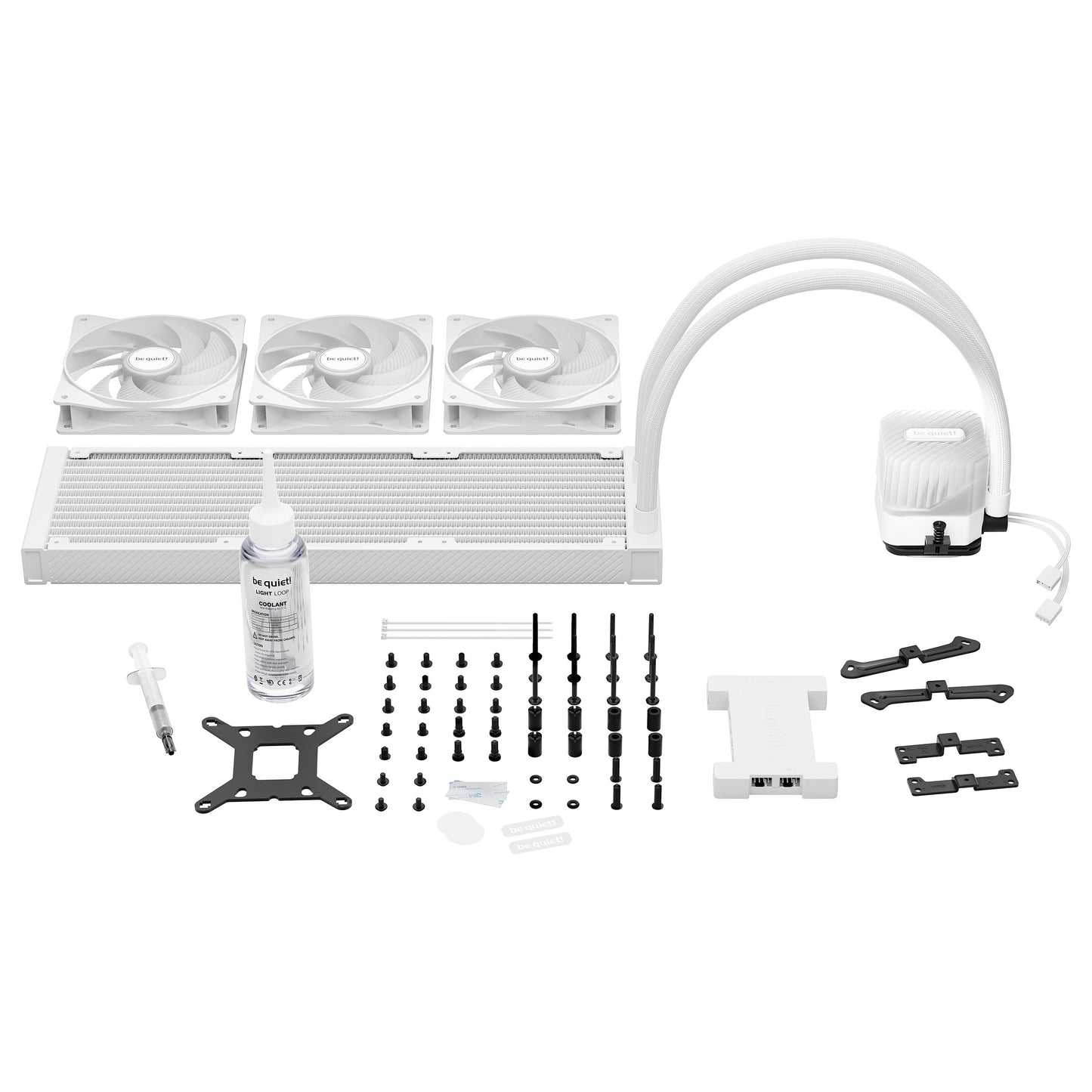 K Cooler Wasserkühlung be quiet! LIGHT LOOP 360mm ARGB White