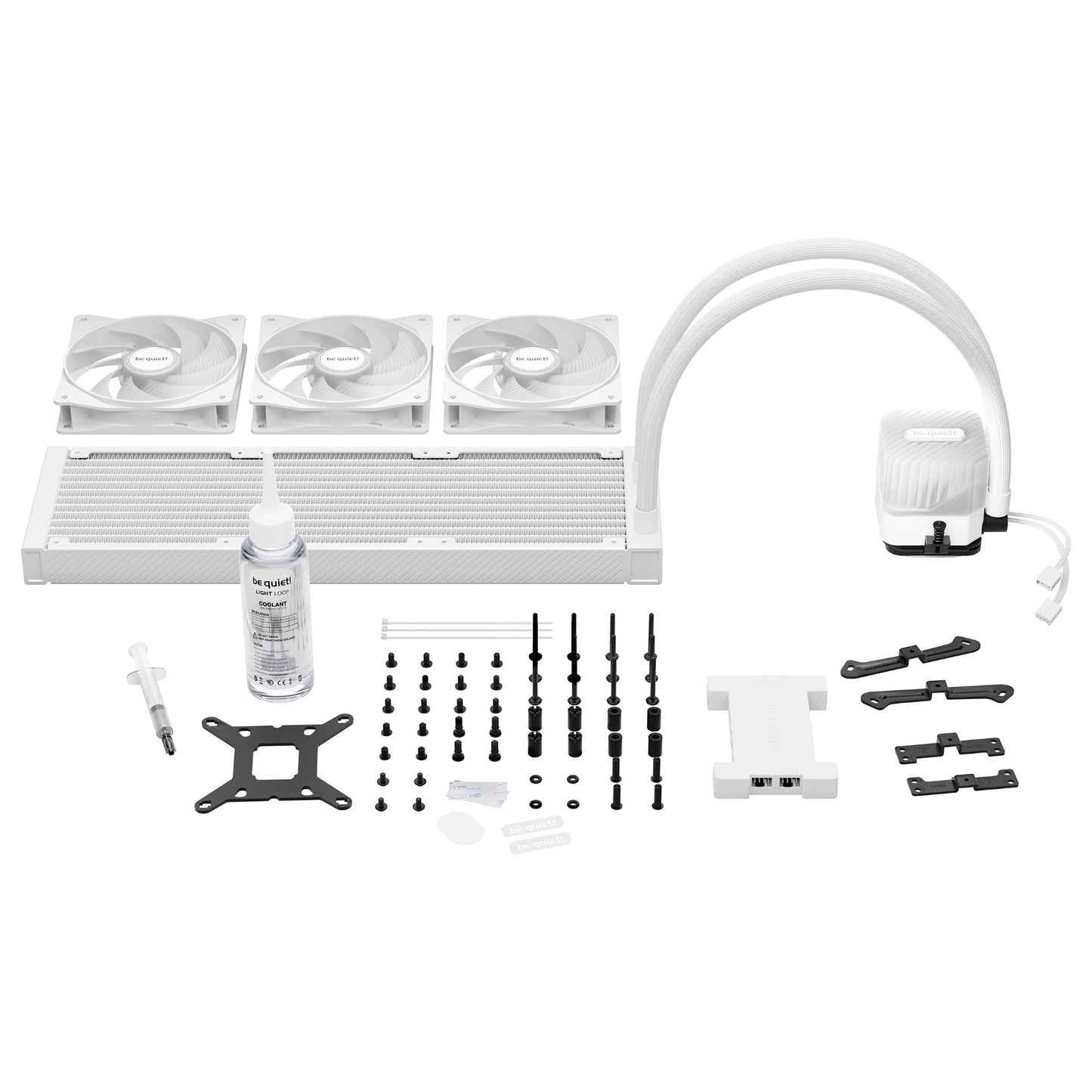 K Cooler Wasserkühlung be quiet! LIGHT LOOP 360mm ARGB White