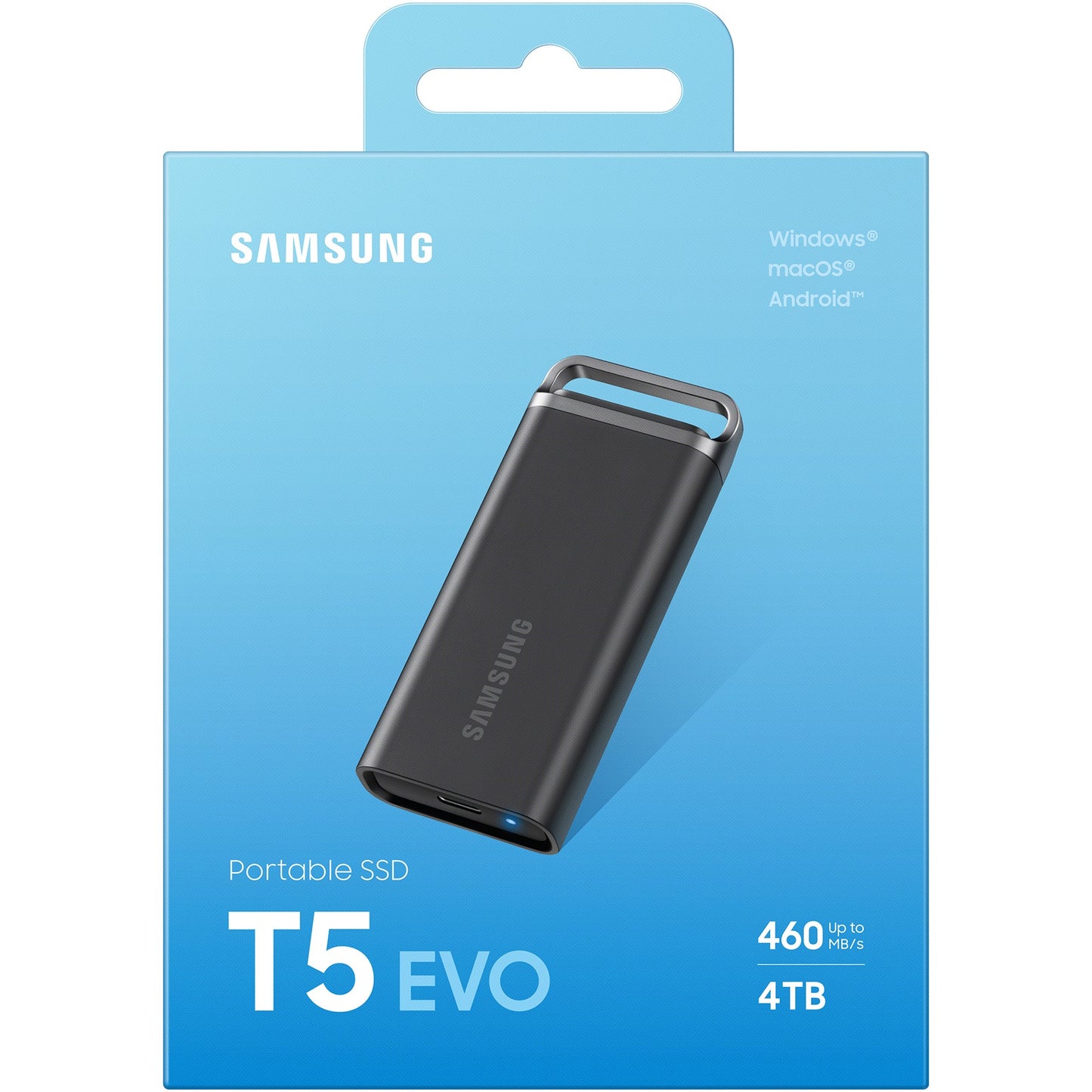 4TB Samsung Portable T5 EVO USB 3.2 Gen1 Black retail