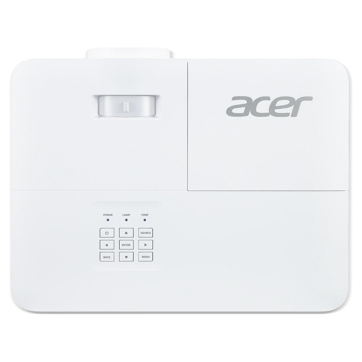 (3840x2160) Acer P5827a DLP 4000-Lumen 16:9 2xHDMI USB A Speaker 4K UHD White