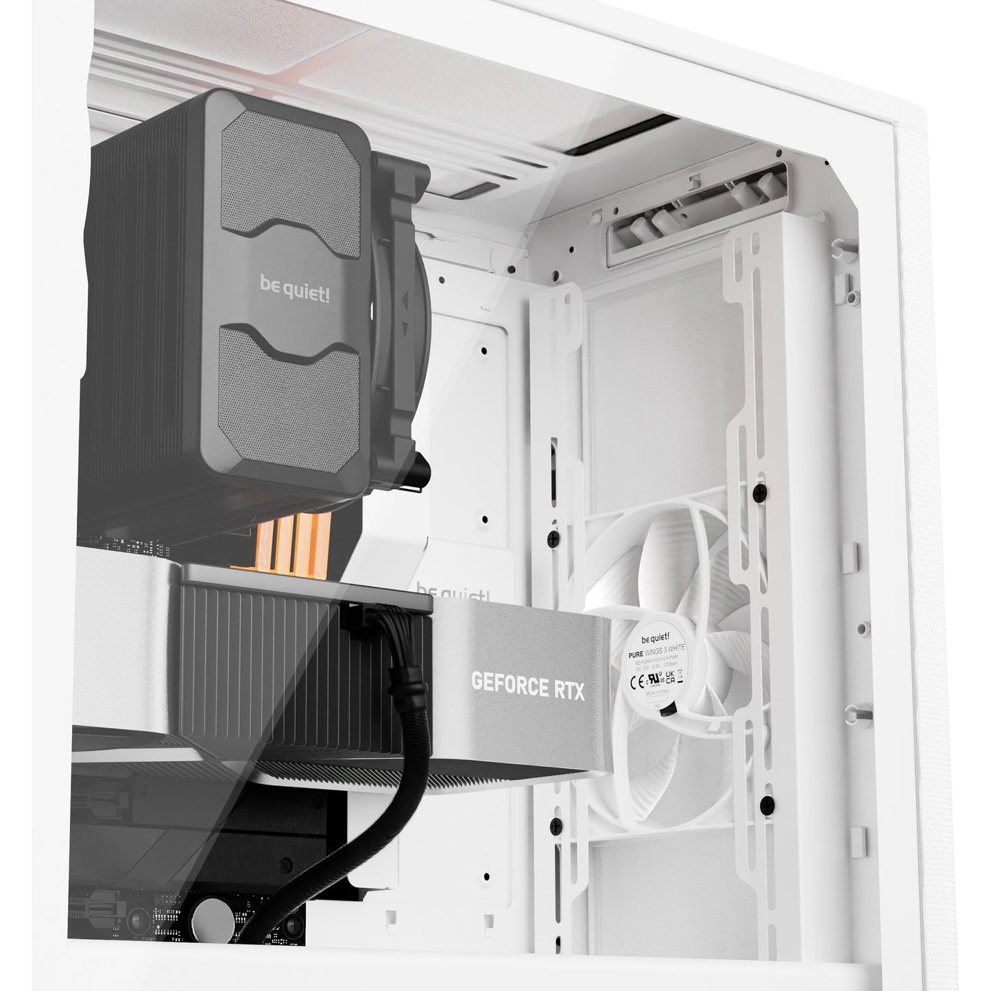 Midi be quiet! PURE BASE 501 Airflow Window White