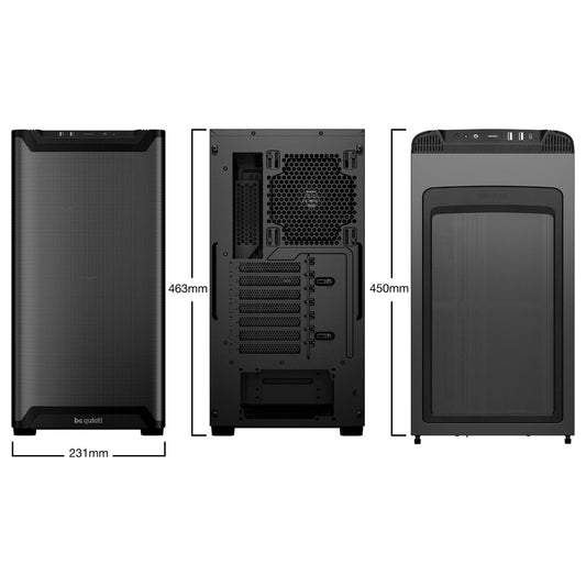 Midi be quiet! PURE BASE 501 Airflow Window Black