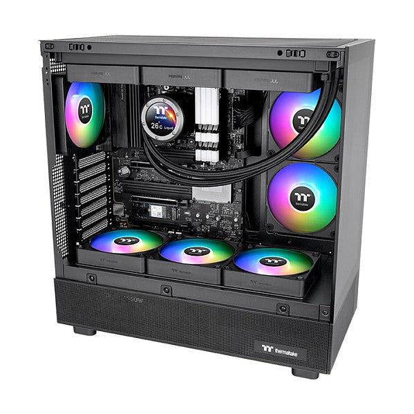 140mm Thermaltake CT140 EX Reverse ARGB Sync PC Cooling Fan 3 Fan Pack