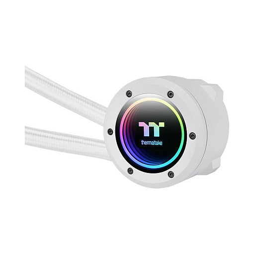 K Cooler Wasserkühlung Thermaltake TH280 V2 ARGB Sync CPU Liquid Cooler Snow Edition All-In-One