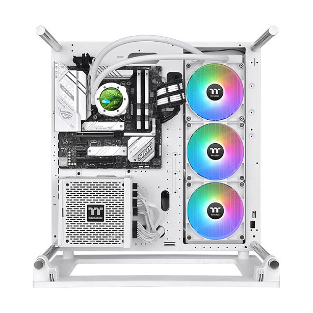 K Cooler Wasserkühlung Thermaltake TH420 V2 Ultra ARGB Sync CPU Liquid Cooler Snow Edition All-In-One