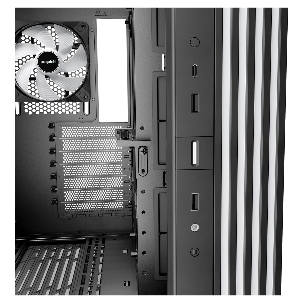 Midi be quiet! Light Base 600 DX black