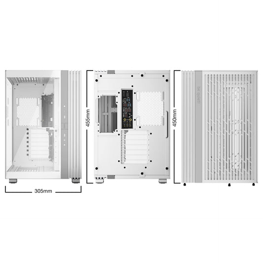 Midi be quiet! Light Base 600 DX white