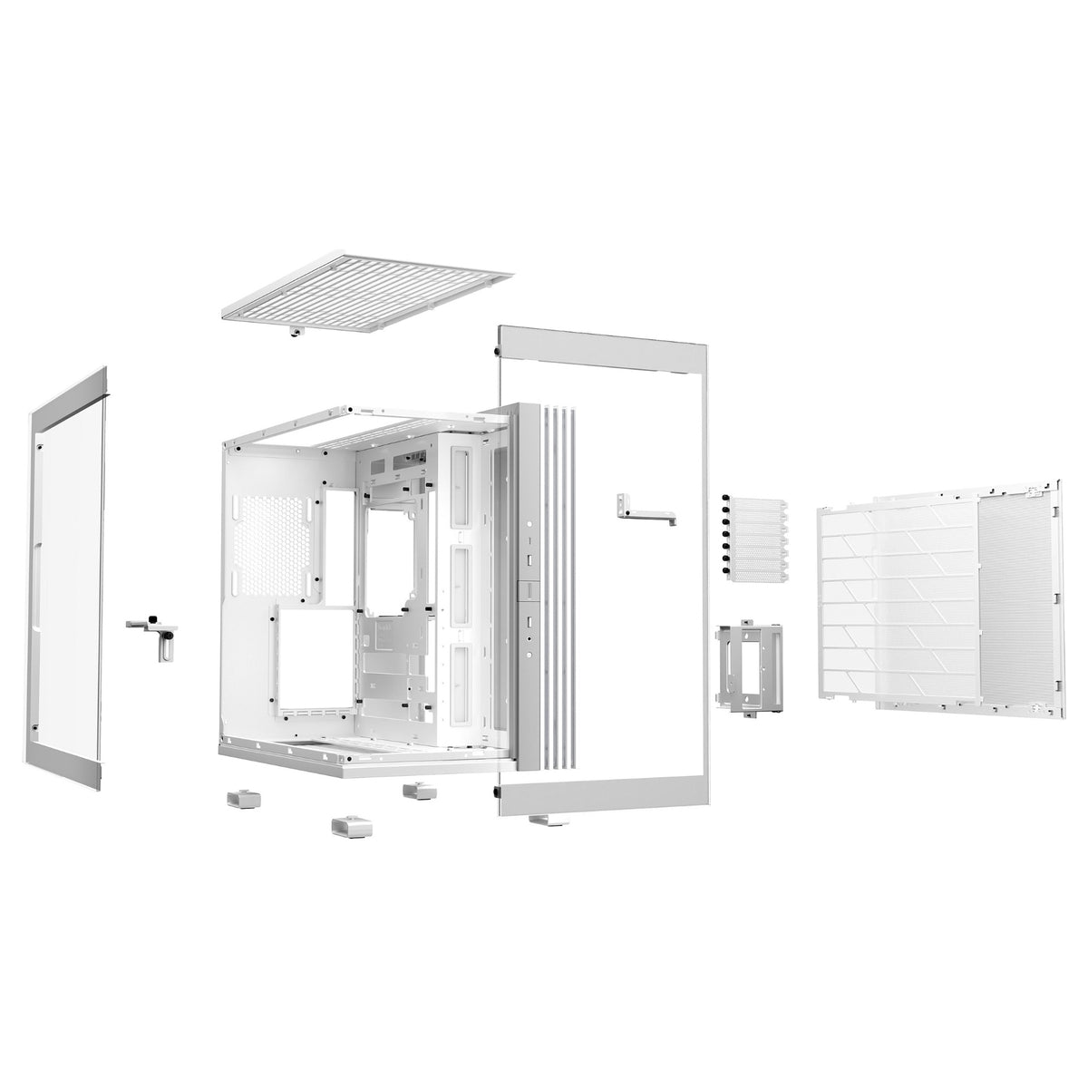Midi be quiet! Light Base 600 DX white