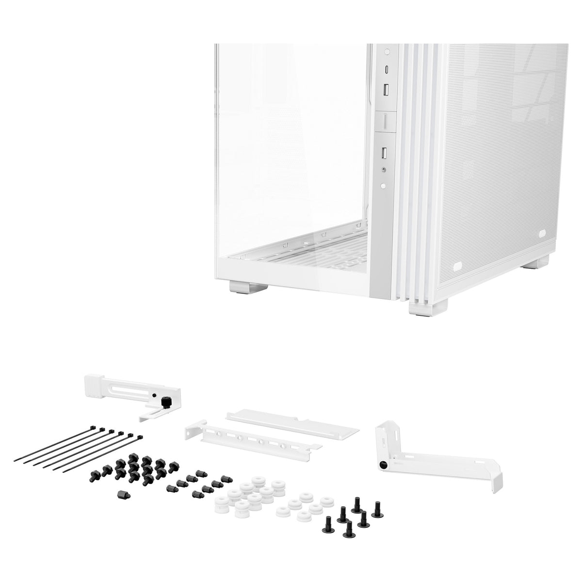 Midi be quiet! Light Base 600 DX white