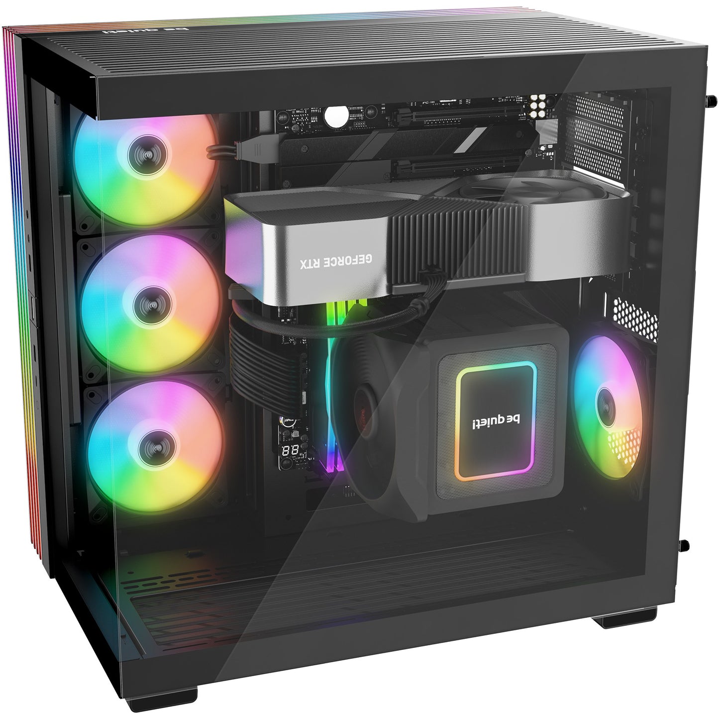 Midi be quiet! Light Base 600 LX black