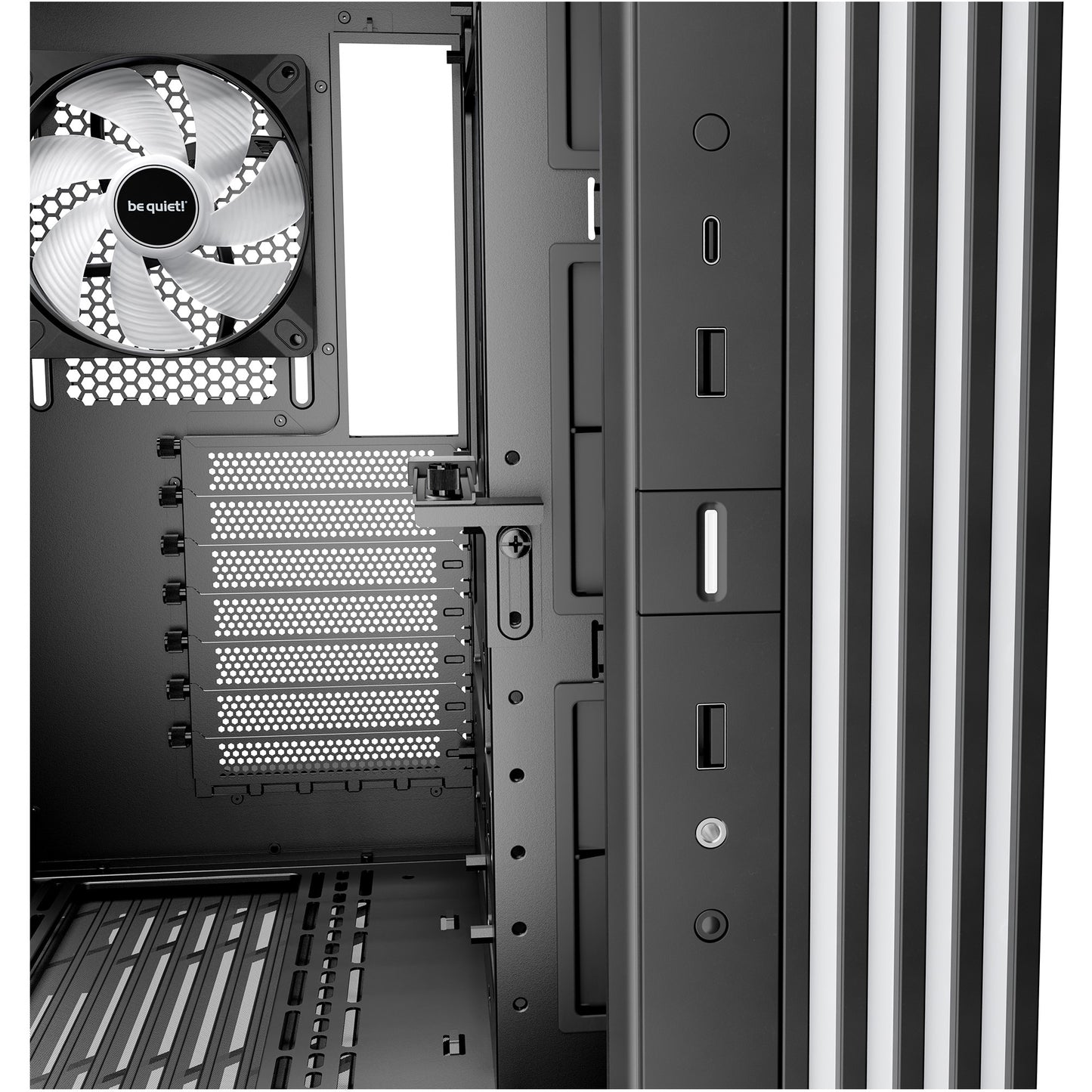 Midi be quiet! Light Base 600 LX black