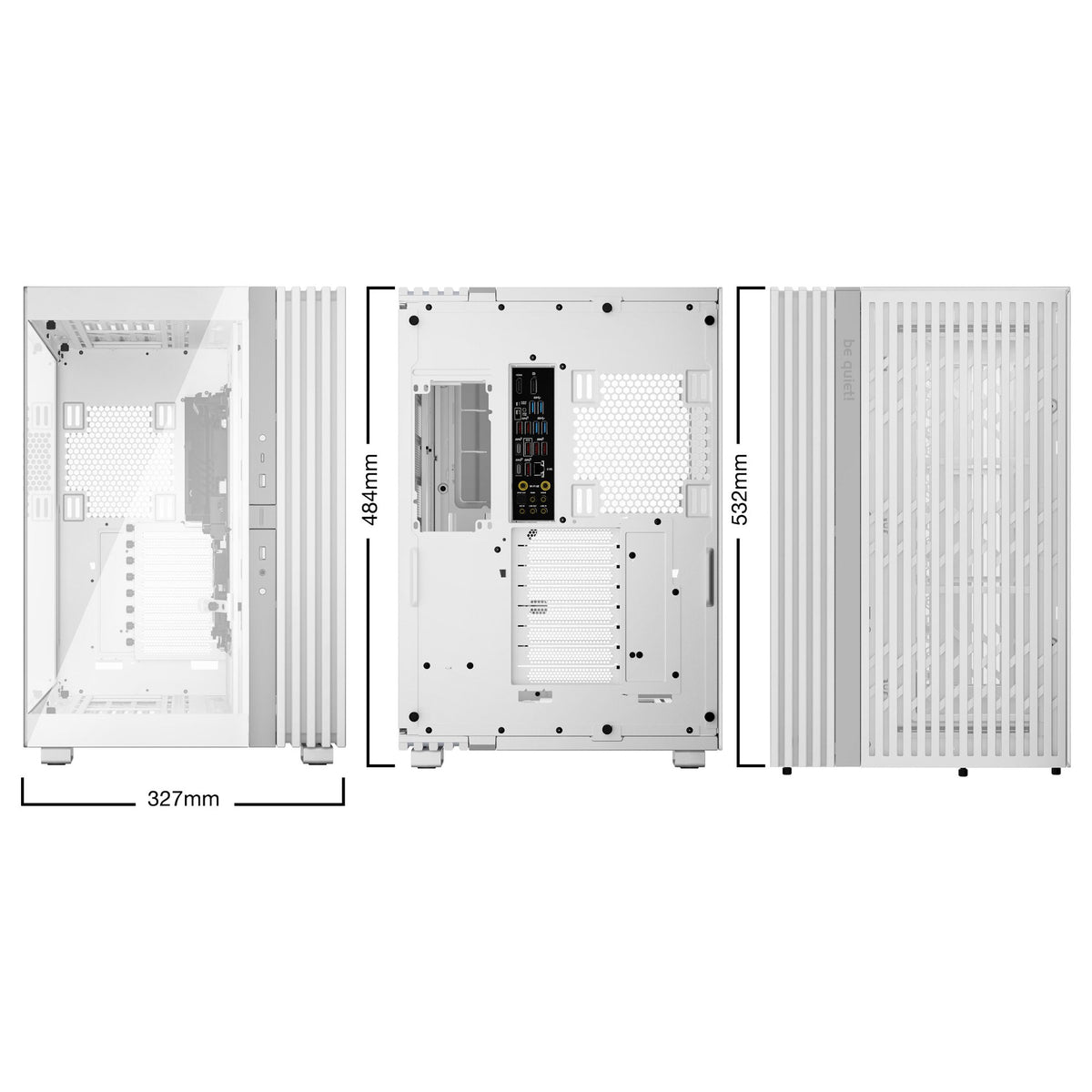 Midi be quiet! Light Base 900 DX white