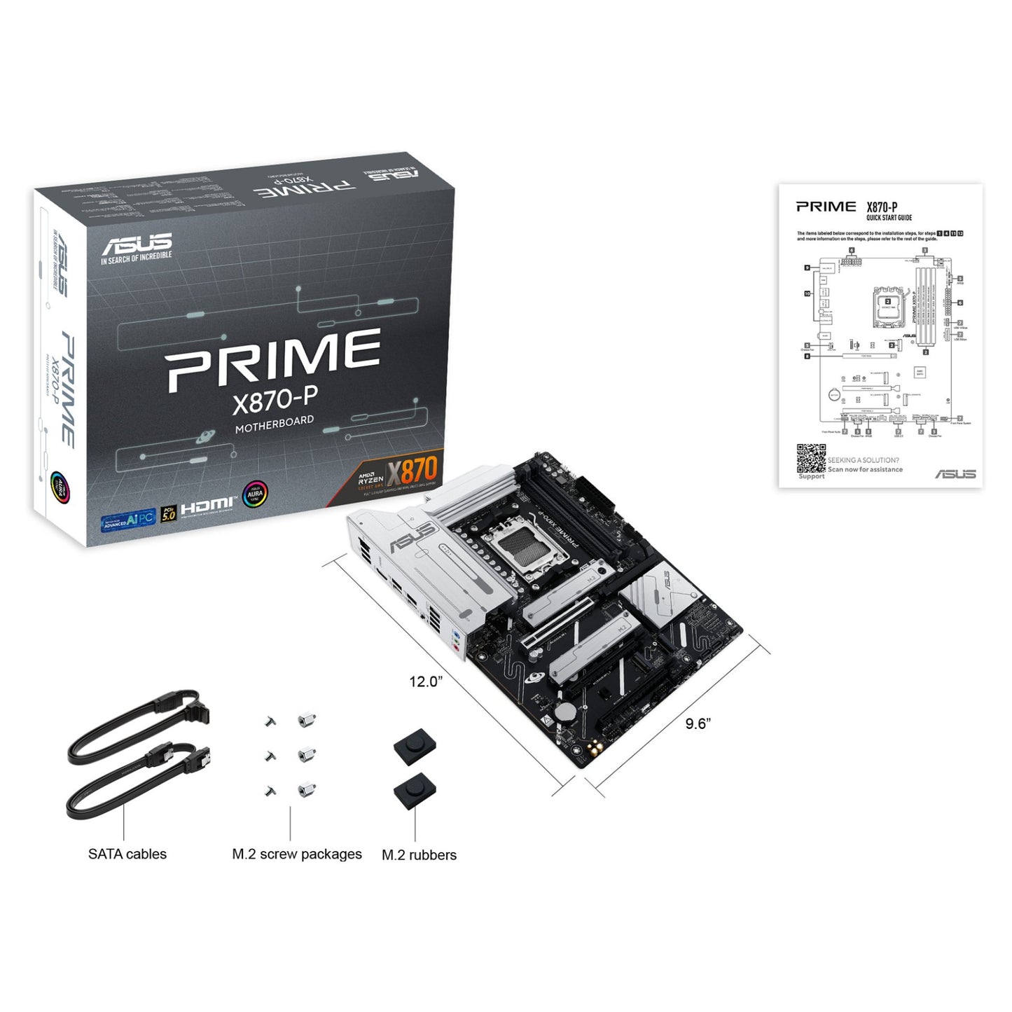 AM5 ASUS PRIME X870-P ATX