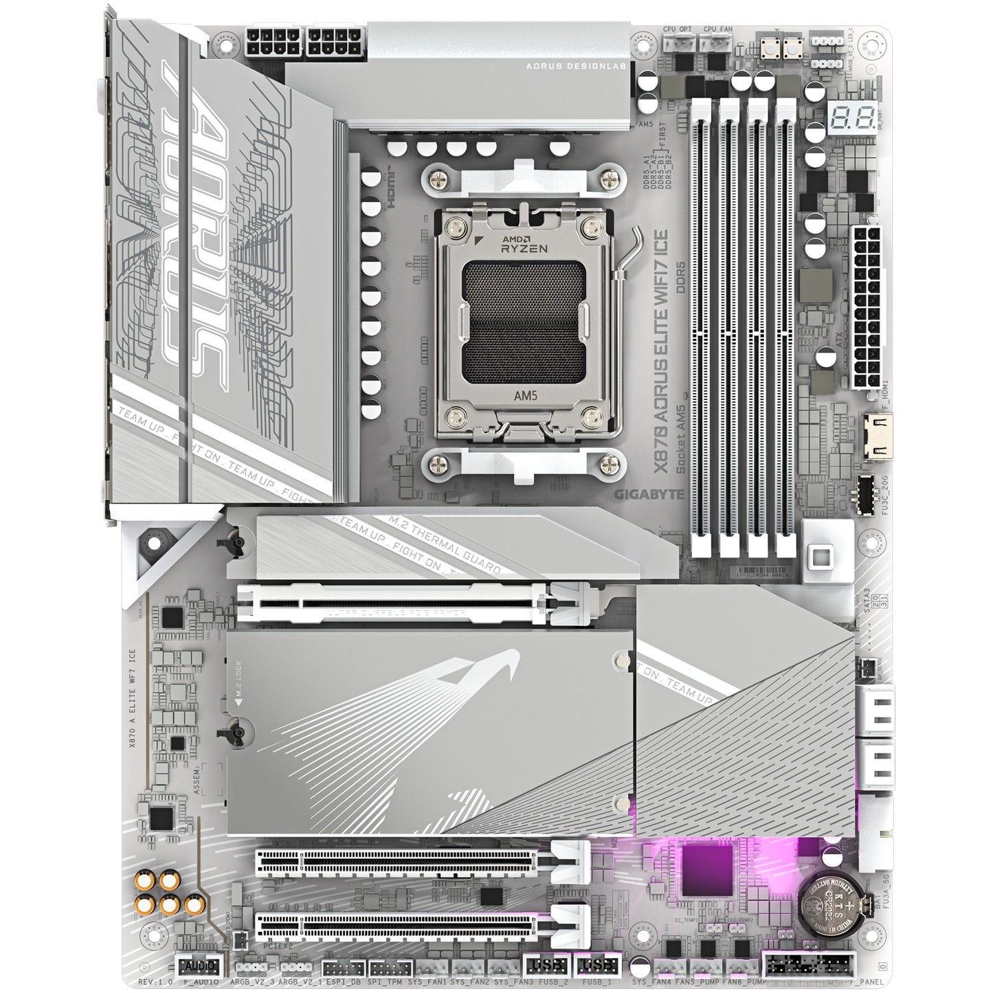 AM5 Gigabyte X870 AORUS ELITE WF7 ICE