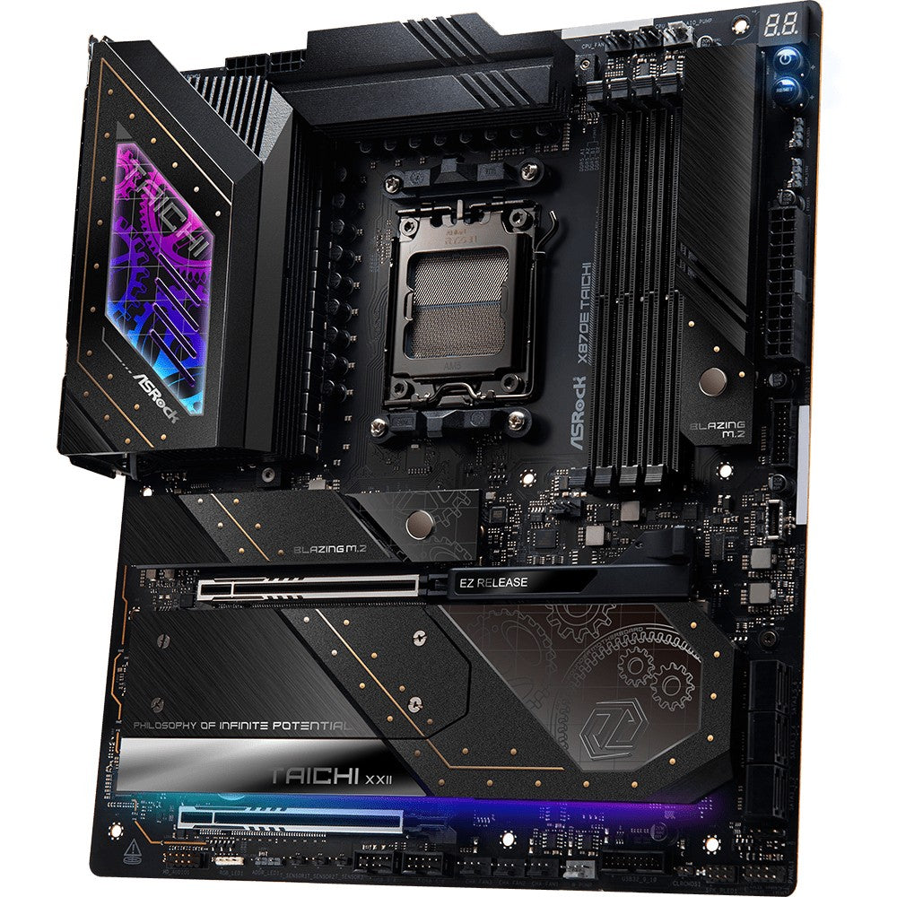 Carte mère ASRock X870E Taichi AM5 ATX HDMI/USB-C DDR5 au détail