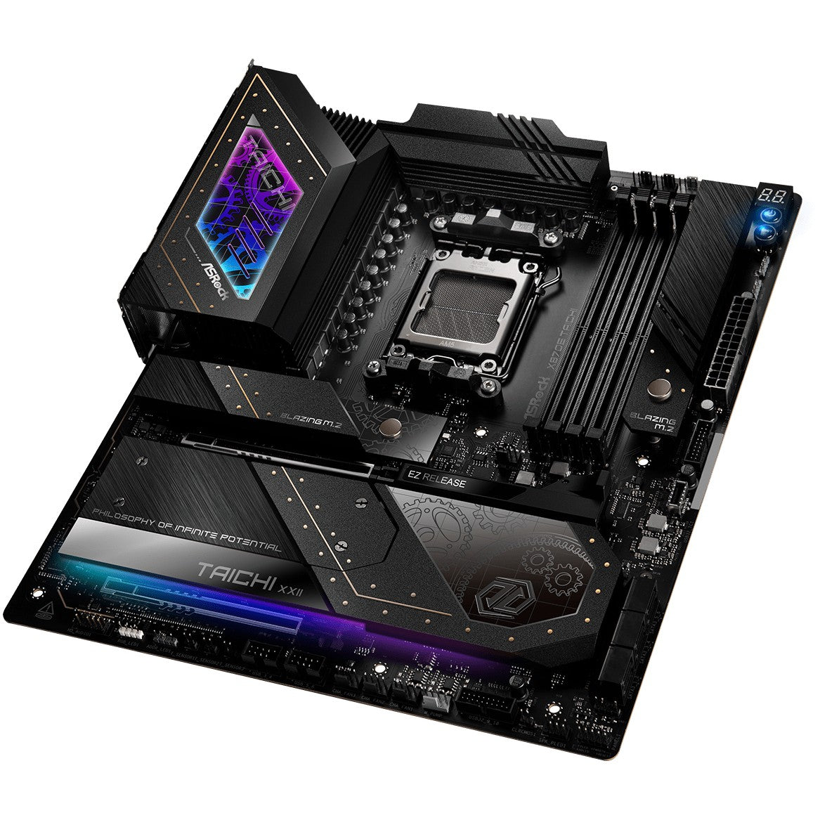 Carte mère ASRock X870E Taichi AM5 ATX HDMI/USB-C DDR5 au détail