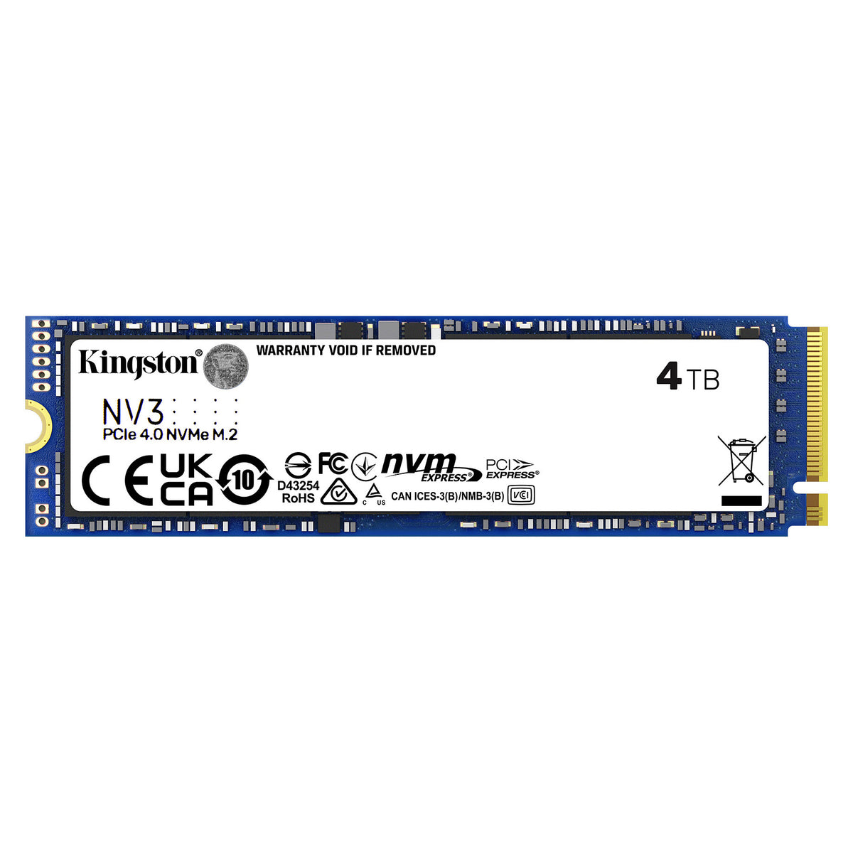 M.2 4TB Kingston NV3 NVMe PCIe 4.0 x 4