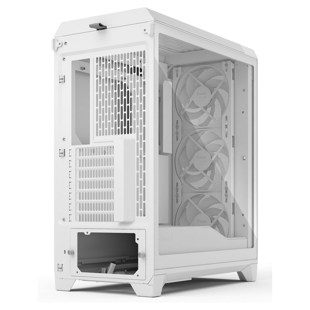 Midi Fractal Design Meshify 3 White TG Clear Tint