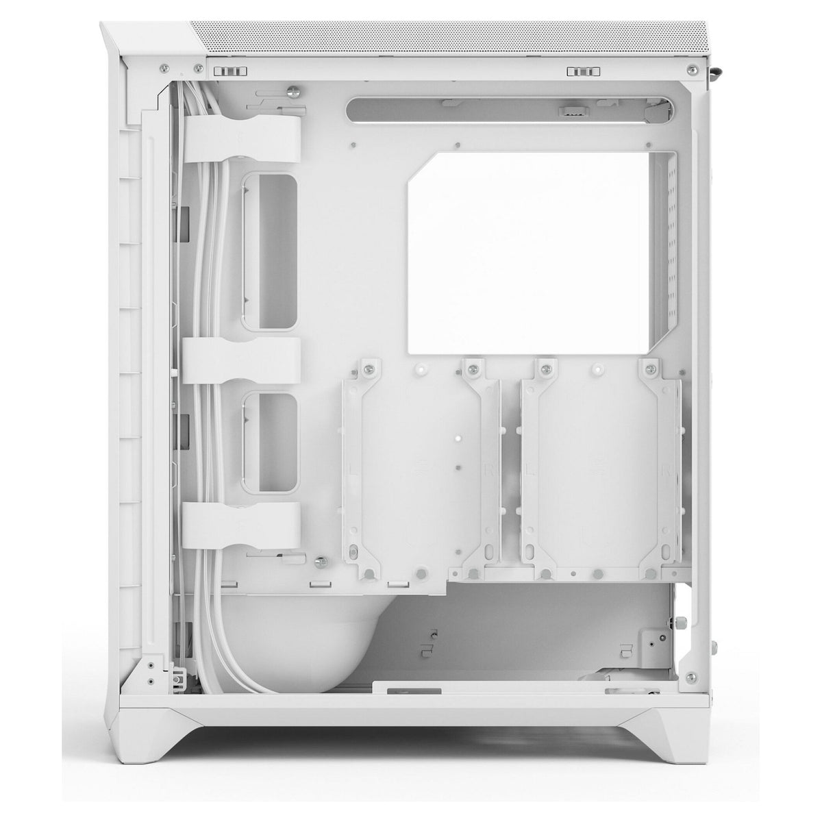 Midi Fractal Design Meshify 3 White TG Clear Tint