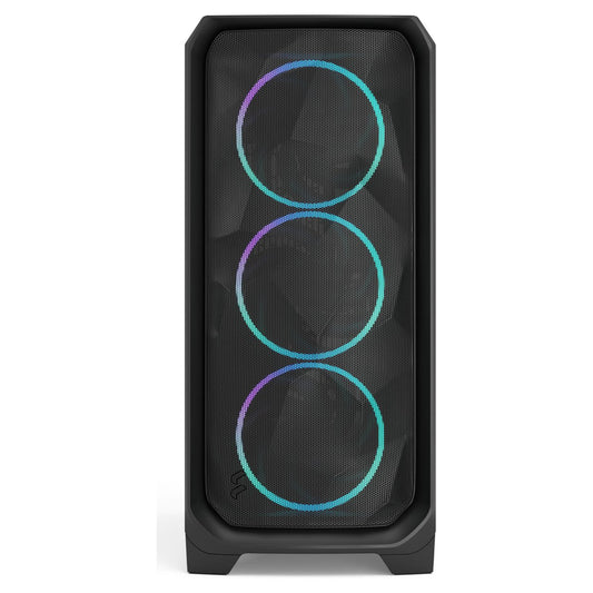 Midi Fractal Design Meshify 3 Black RGB TG Light Tint