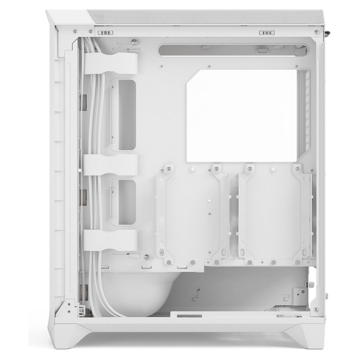 Midi Fractal Design Meshify 3 White RGB TG Light Tint