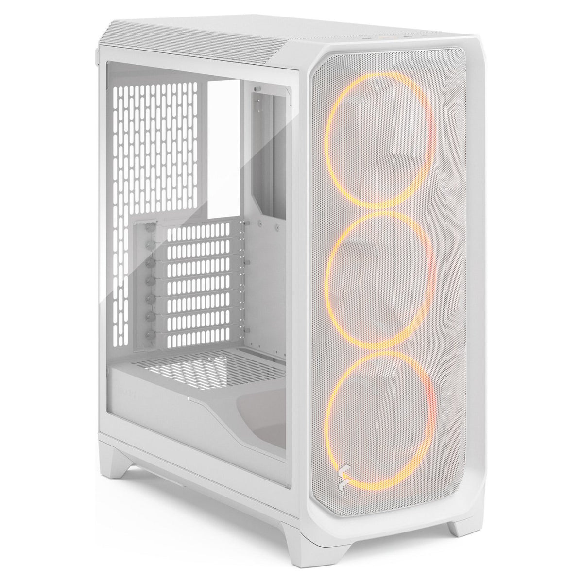 Midi Fractal Design Meshify 3 White RGB TG Light Tint