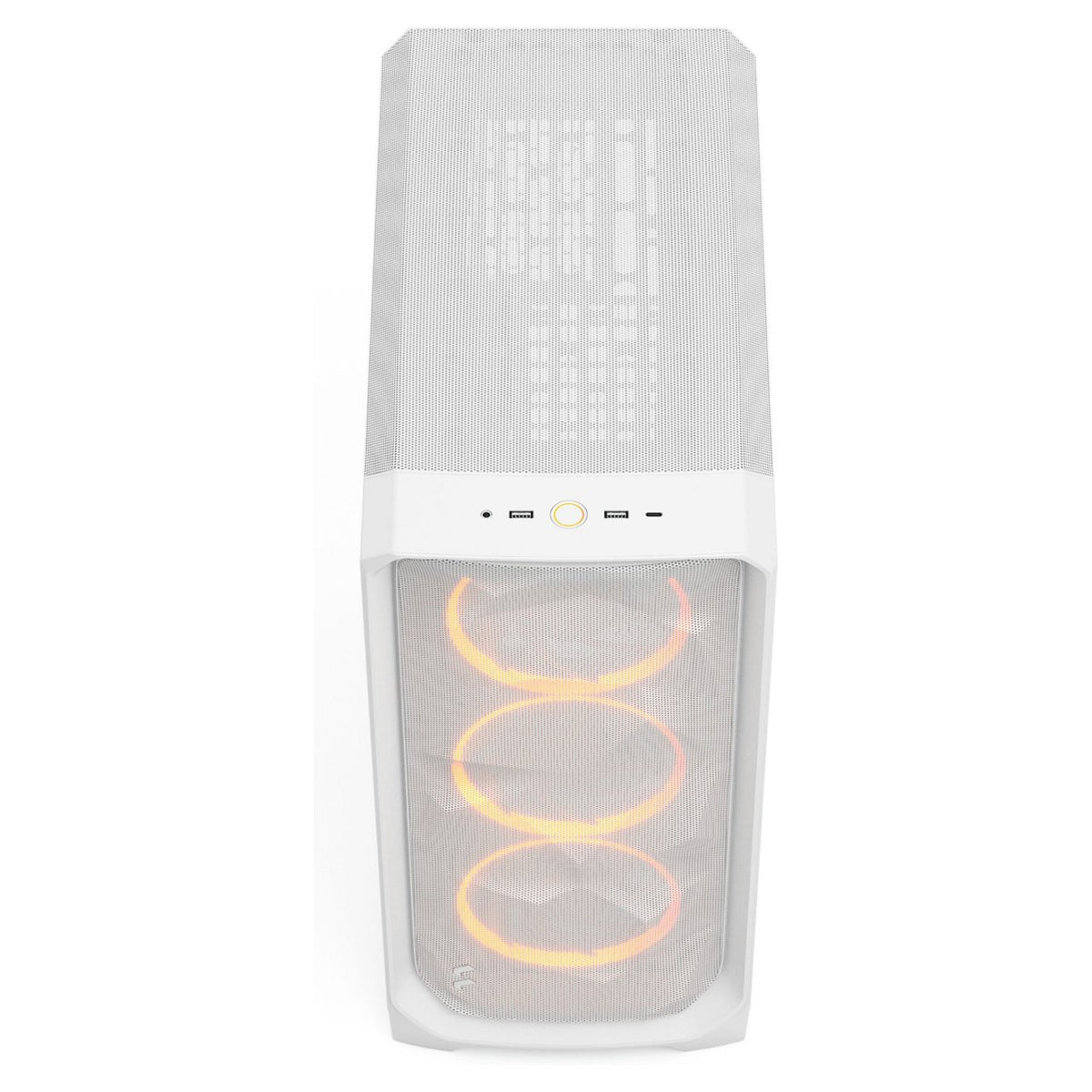 Midi Fractal Design Meshify 3 White RGB TG Light Tint