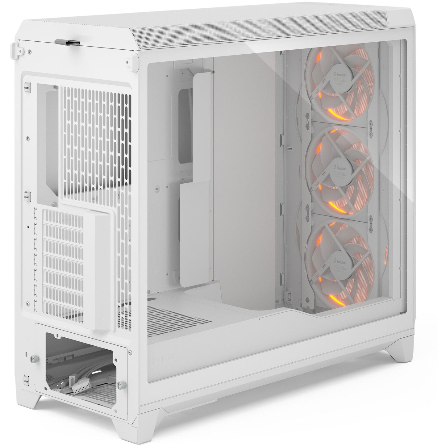Midi Fractal Design Meshify 3 XL White RGB TG Light Tint