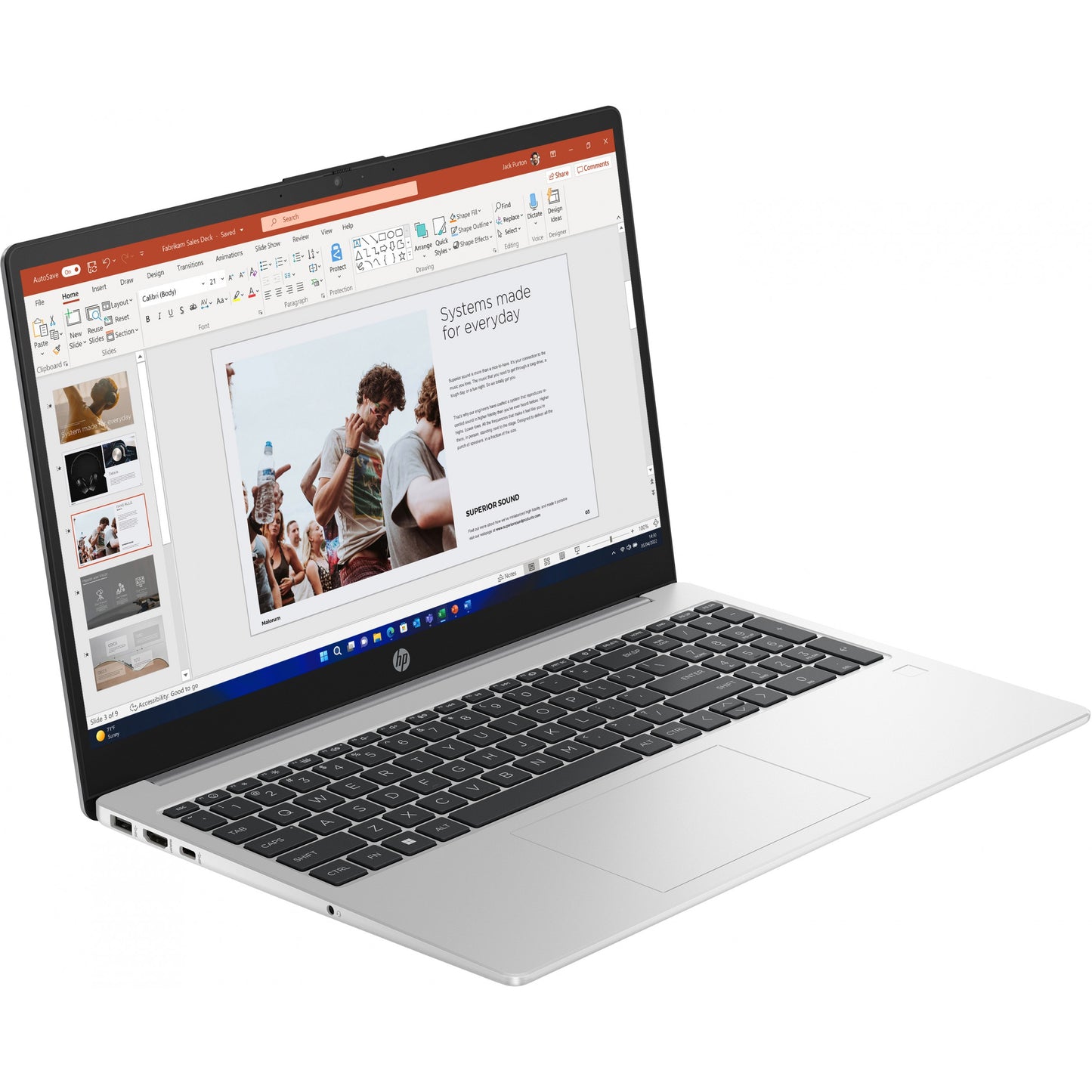 HP 255 G10 RYZ5 7530U/16GB/512SSD/W11Pro silver SmartBuy