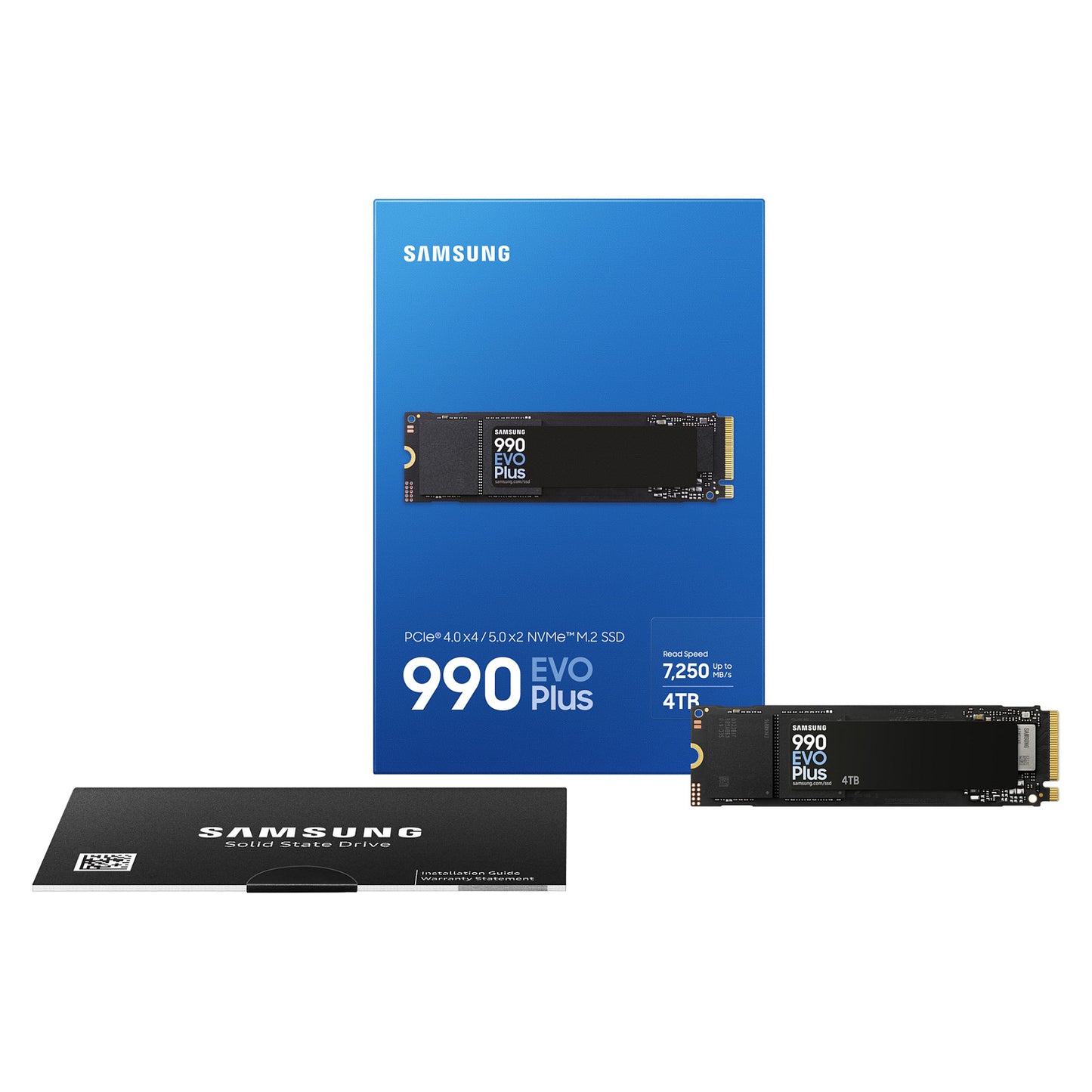 M.2 4TB Samsung 990 EVO Plus NVMe PCIe 5.0 x 2